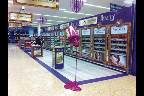 The Beauty Spot is on trial at Tesco’s Cheshunt store